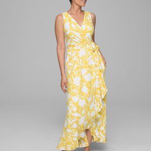 Soma - Double Lined Ruffle Trim Maxi Dress